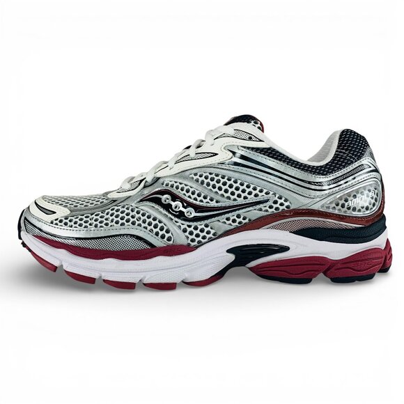Saucony ProGrid Omni 9 OG White Silver Red Men's Shoes Sneakers S70739-1